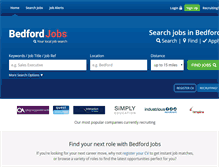 Tablet Screenshot of bedford-jobs.co.uk